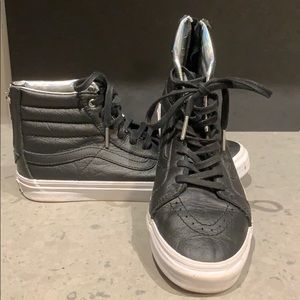 Vans high top sneaker